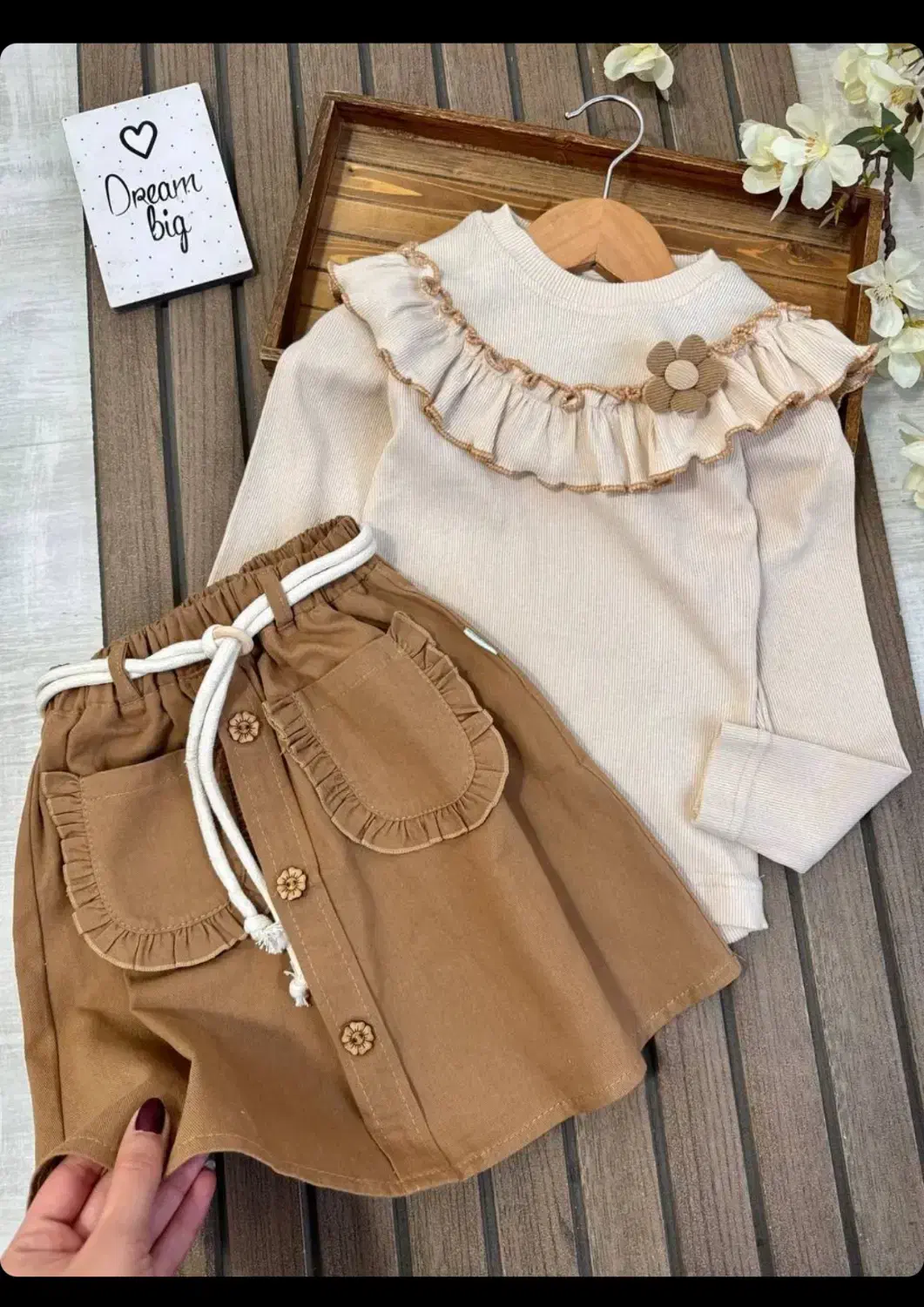 بلوز دامن تک گل|کفش و لباس بچه|یزد, |دیوار