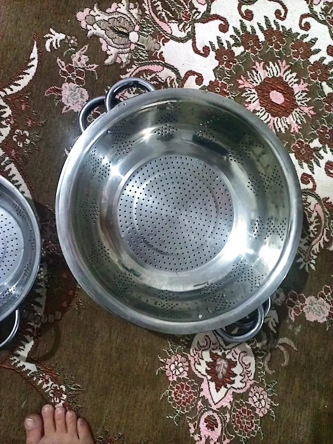 سه عدد آبکش استیل درحدنو|ظروف پخت‌وپز|تهران, خواجه نصیر طوسی|دیوار