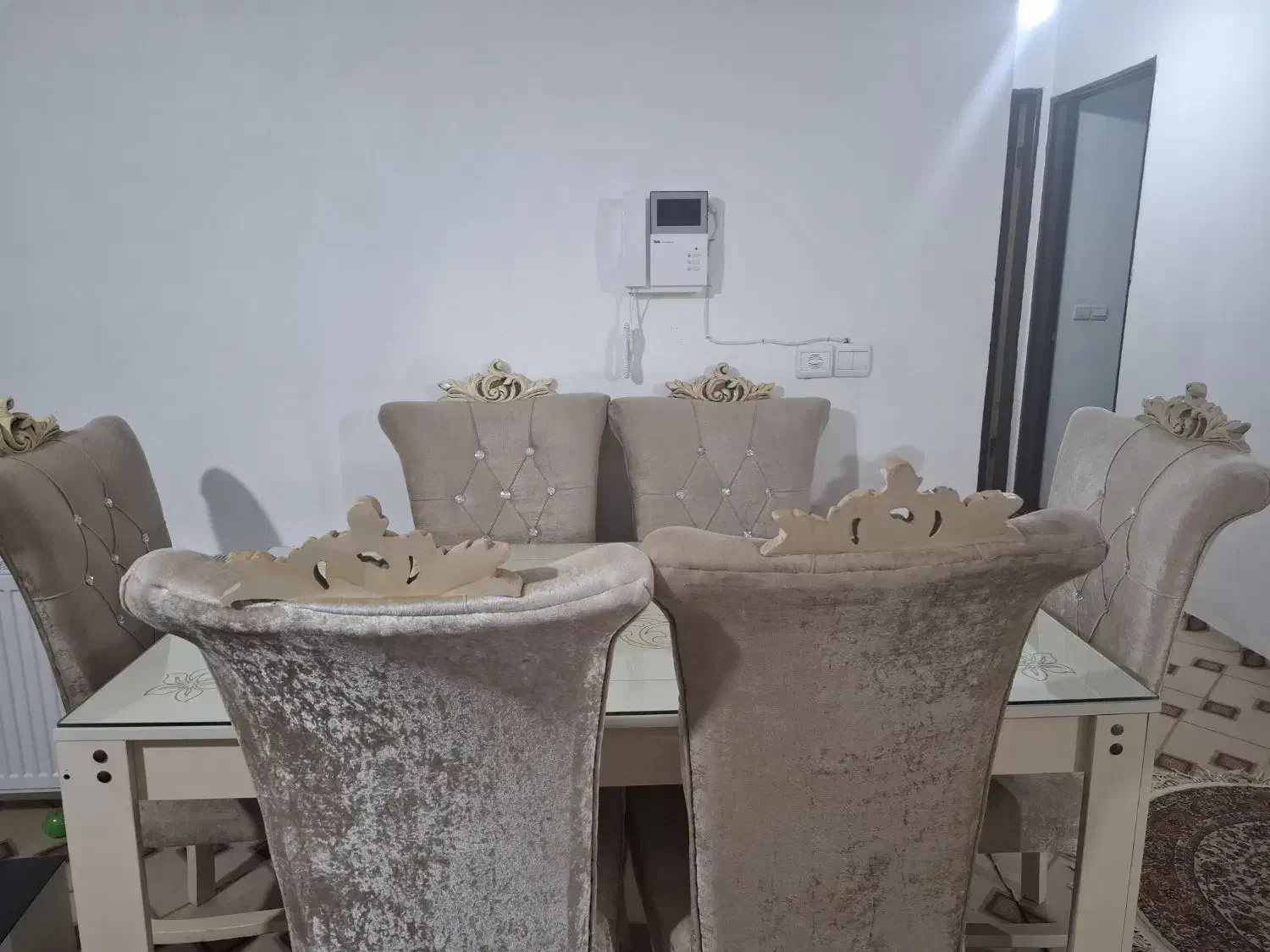 میز و صندلی ۶ نفره|میز و صندلی غذاخوری|اردبیل, |دیوار