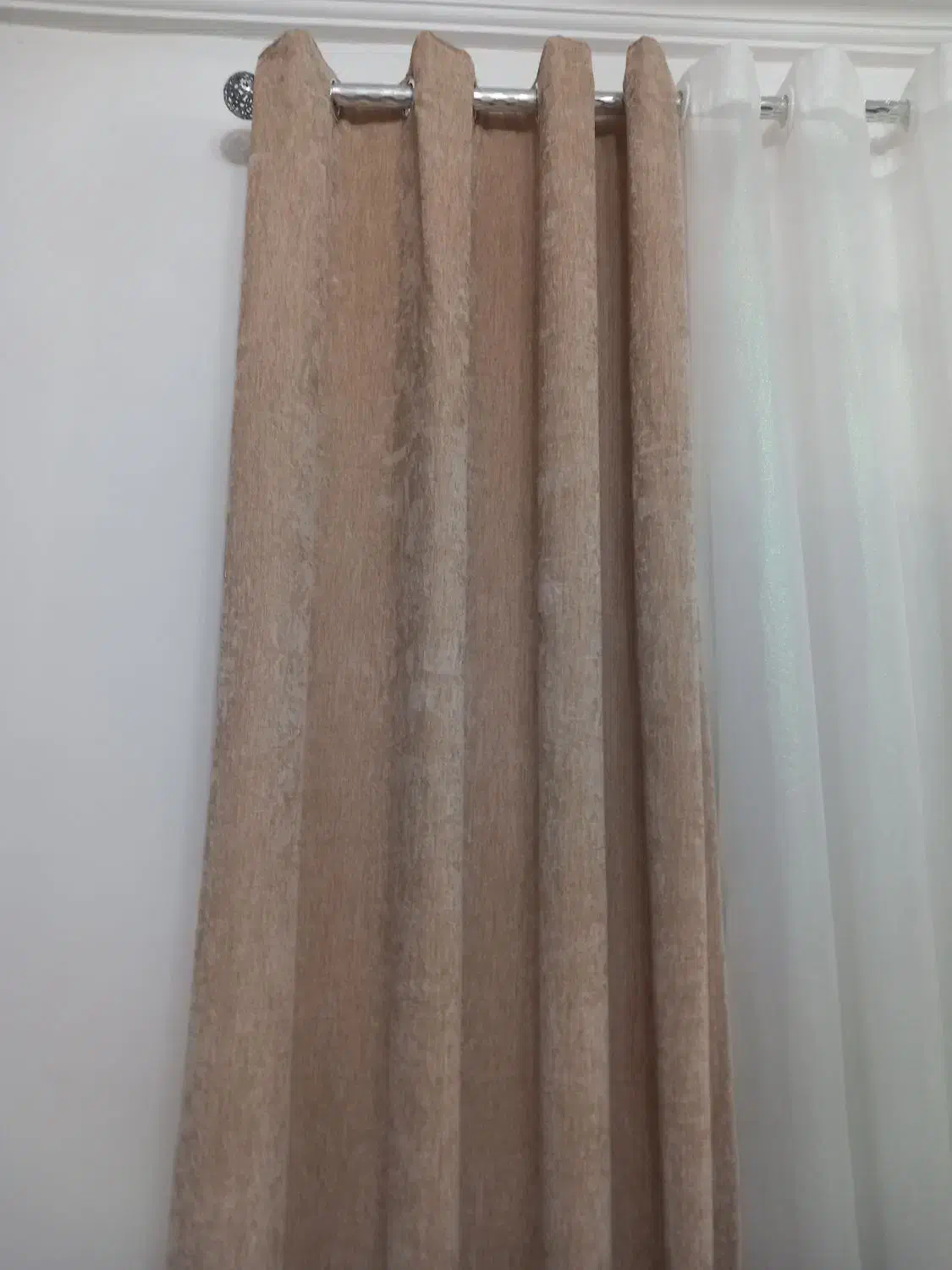 والان مخمل جنس خوب تازه دوخته شده یک جفت|پرده، رانر، رومیزی|رشت, حومه رشت|دیوار