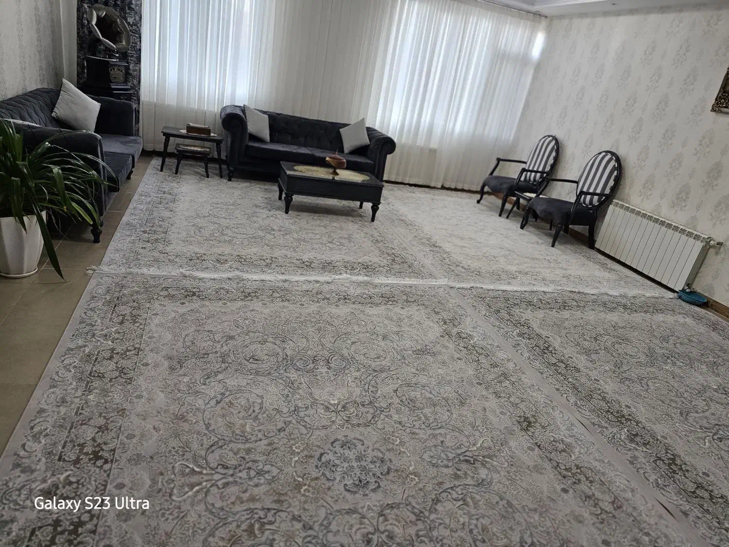 یک دست مبل ۸ نفره مدل روسی،جنس مخمل درجه یک|مبلمان خانگی و میز عسلی|سنندج, |دیوار