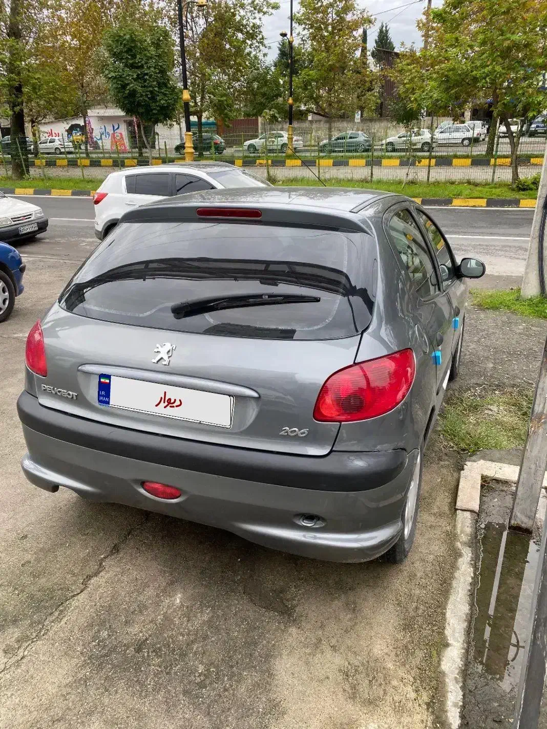 ۲۰۶ تیپ ۵ درجه یک|خودرو سواری و وانت|چالوس, |دیوار