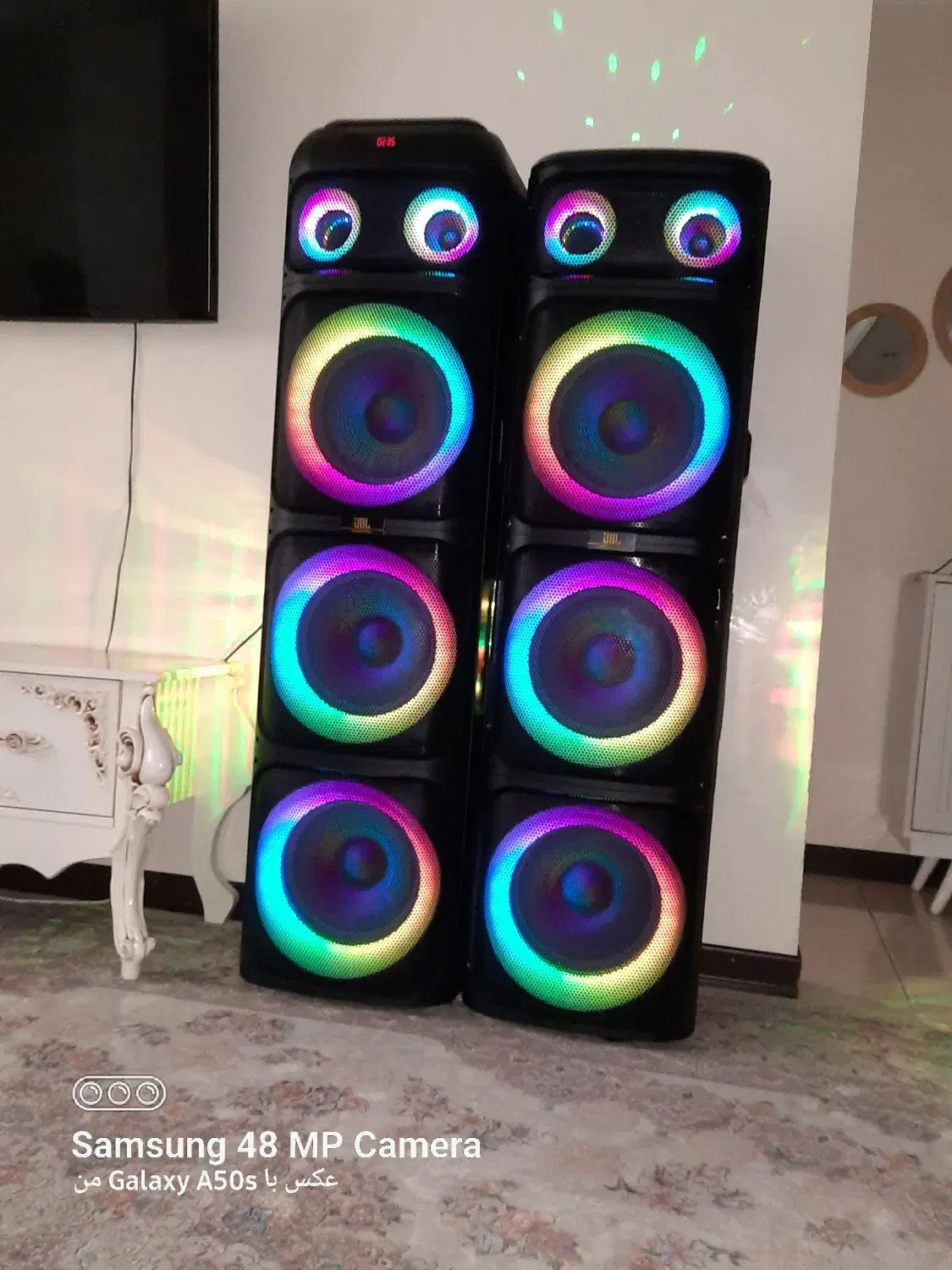 اسپیکر بزرگ|سیستم صوتی خانگی|رودهن, |دیوار