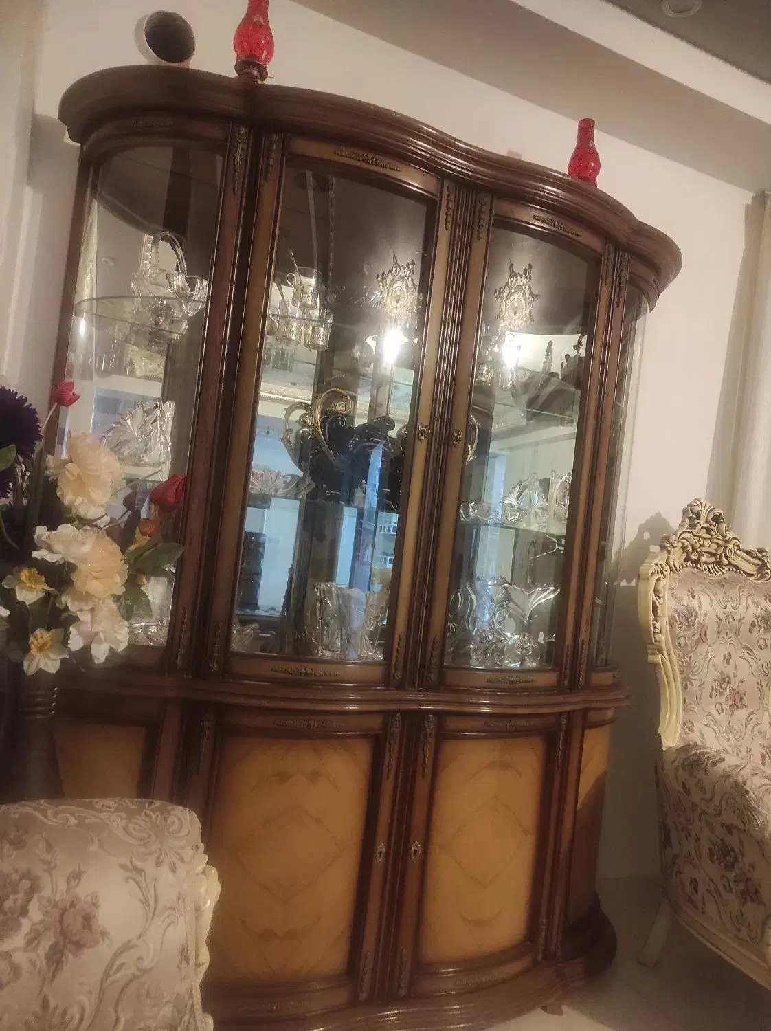 بوفه چوبی|بوفه، ویترین، کنسول|تبریز, |دیوار