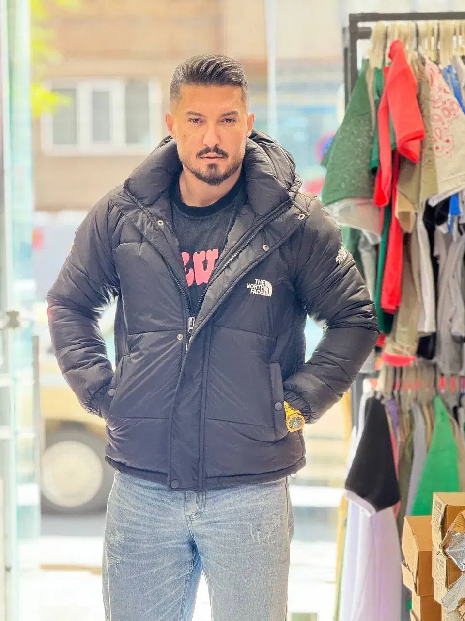 کاپشن northface|لباس|تبریز, |دیوار