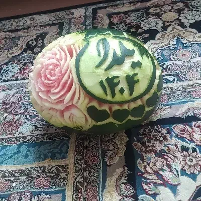 میوه آرایی هندوانه و کدو|صنایع دستی و سایر لوازم تزئینی|تهران, قصر فیروزه ۱|دیوار