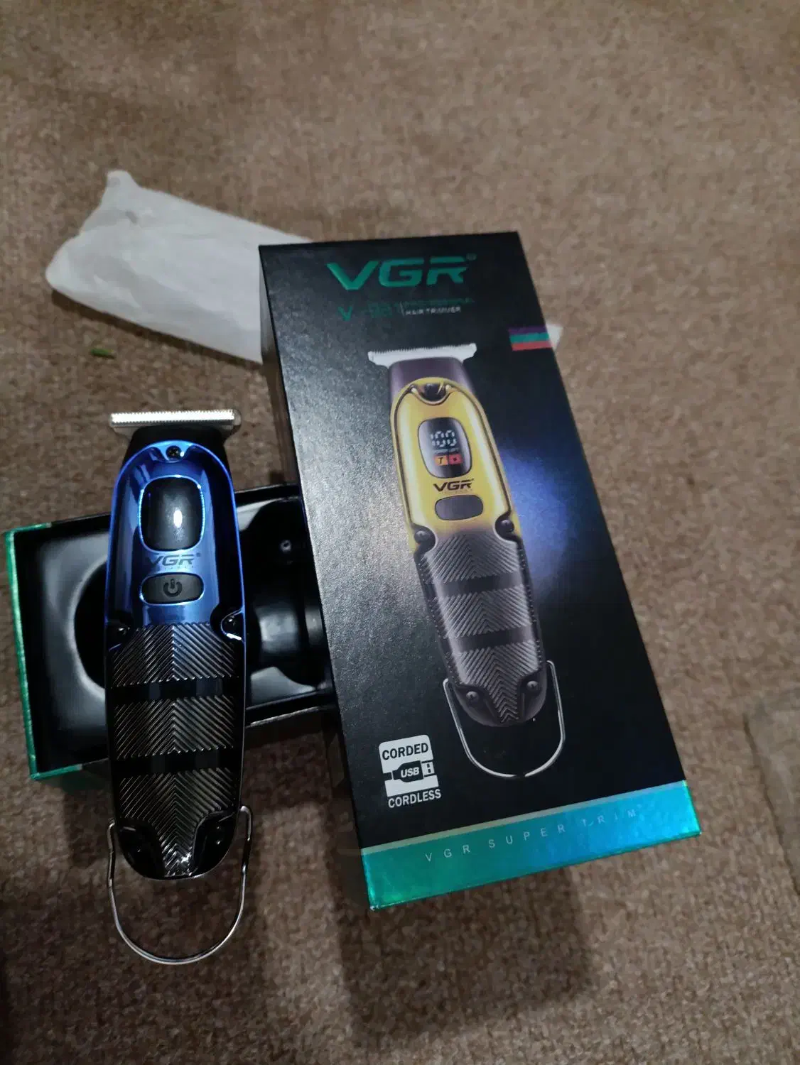 ماشین اصلاح حرفی صورت و بدن. اصل|آرایشی، بهداشتی، درمانی|دهدشت, |دیوار