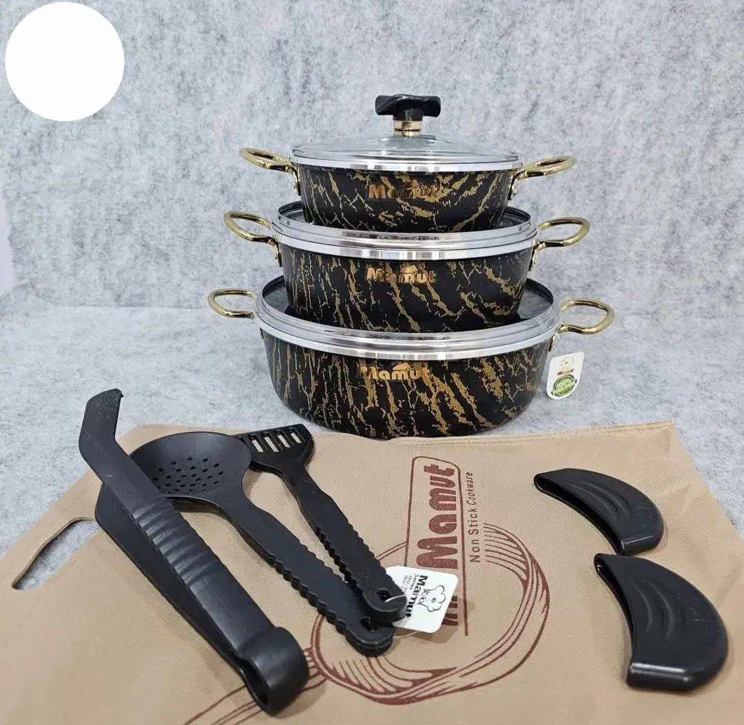 ماهیتابه سه تایی ماموت|ظروف پخت‌وپز|کرمان, |دیوار