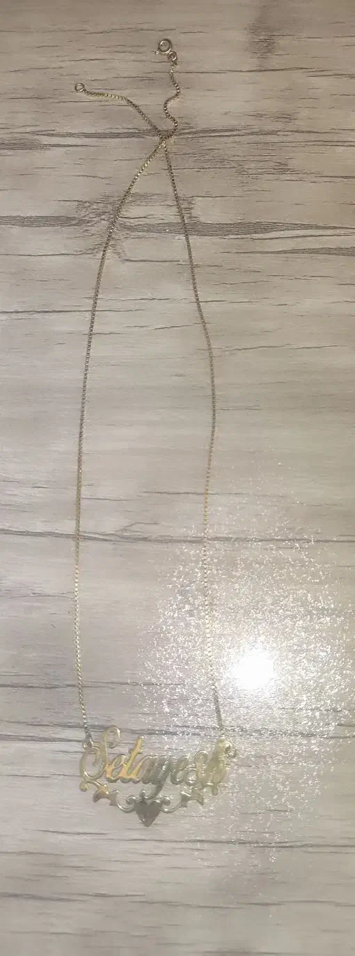 گردنبند طرح اسم ستایش|بدلیجات|زنجان, |دیوار