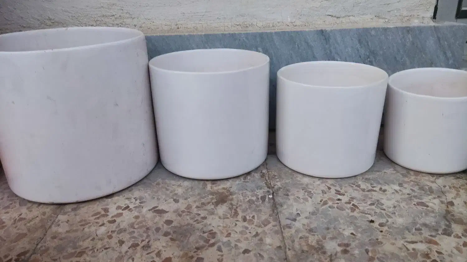 گلدان سرامیکی|گل و گیاه طبیعی|ساوه, |دیوار