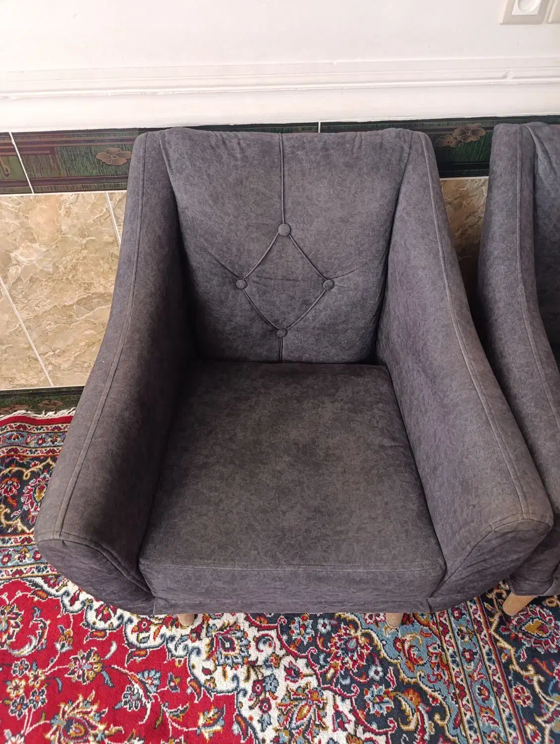 مبل ۴ نفره|مبلمان خانگی و میز عسلی|خرمآباد, |دیوار