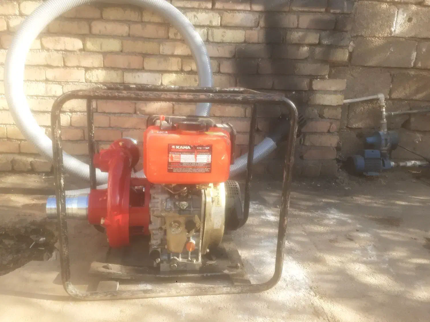 موتورآب پمپ‌آب دیزل(گازوییلی) دور‌برد(ارتفاع‌بالا)|ماشین‌آلات صنعتی|خرم‌آباد, |دیوار