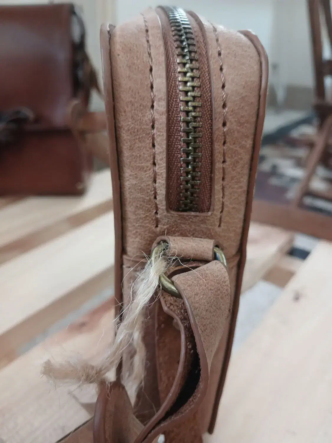 کیف اسپرت دوشی  کراس چرم گاوی|کیف، کفش، کمربند|بیرجند, |دیوار