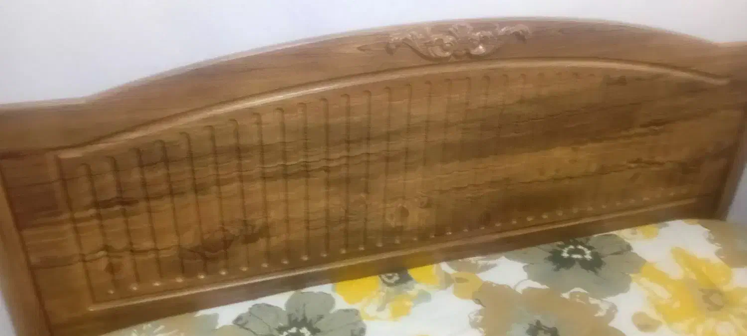 تخت چوبی دونفره|تخت و سرویس خواب|محمدیه-قزوین, |دیوار