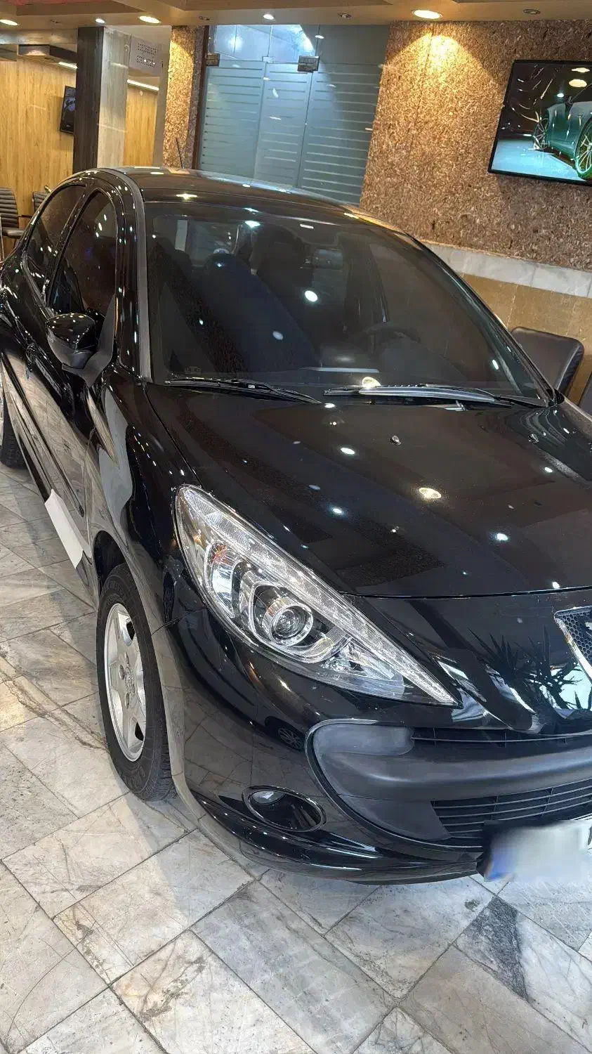 ۲۰۷اتوماتیک مشکی پانا ارتقا موتور جدید|خودرو سواری و وانت|اصفهان, فرح آباد|دیوار