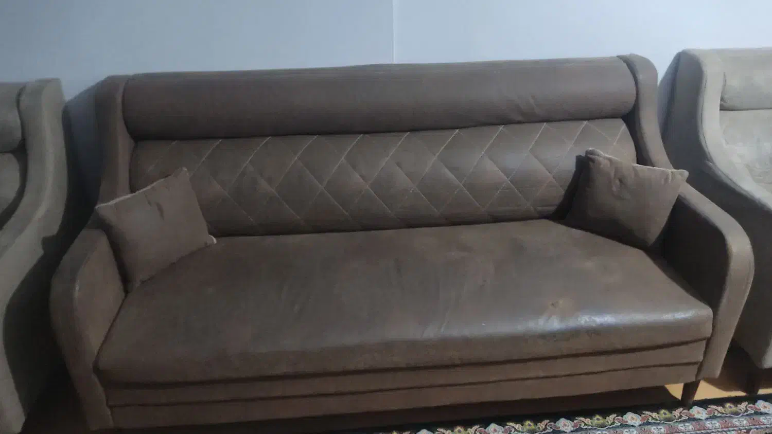 میز نهار خوری چهار نفره و مبلمان هفت نفره|مبلمان خانگی و میز عسلی|پرند, فاز ۵|دیوار