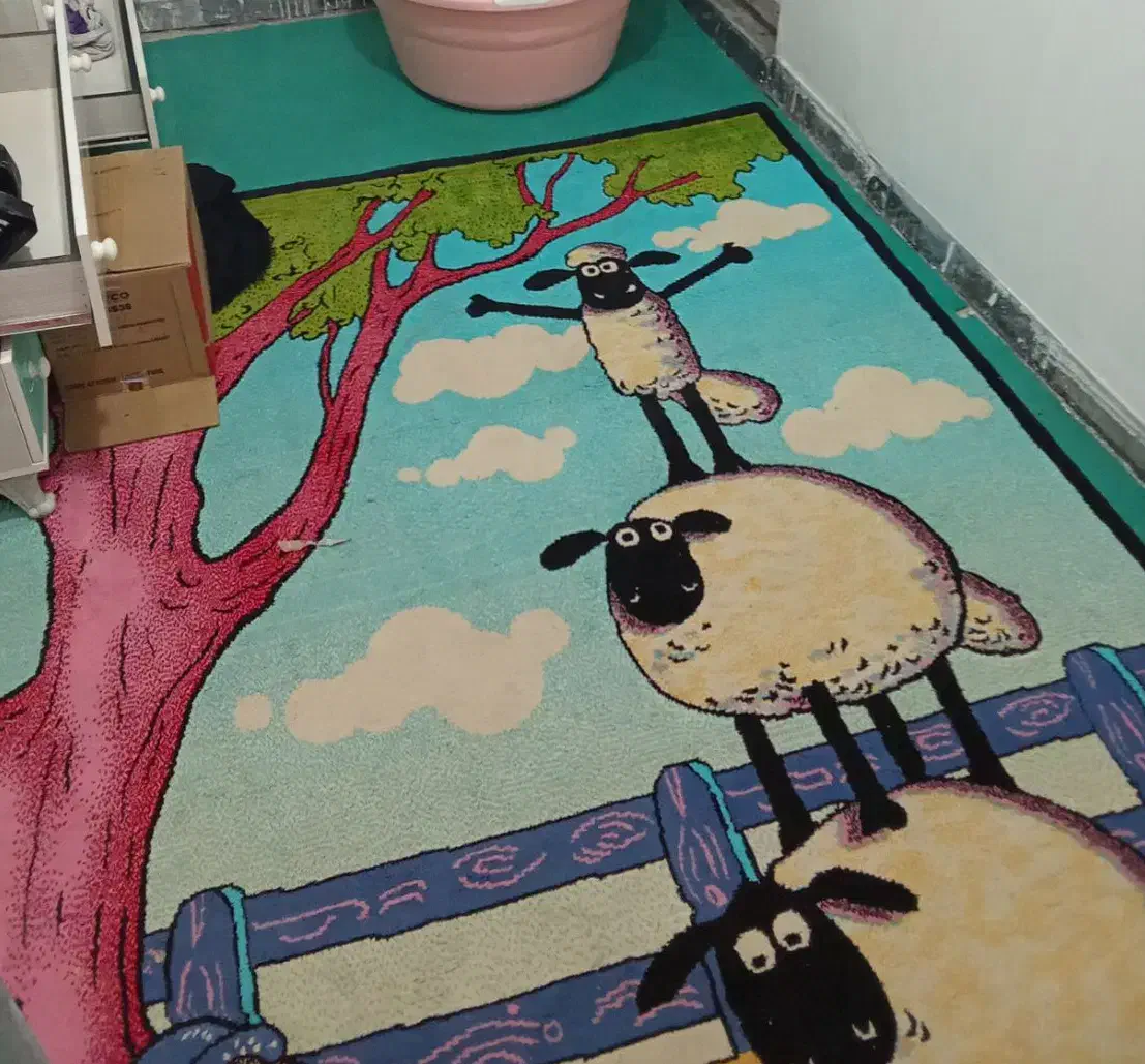 گلیم فرش اتاق کودک|فرش|بروجرد, |دیوار