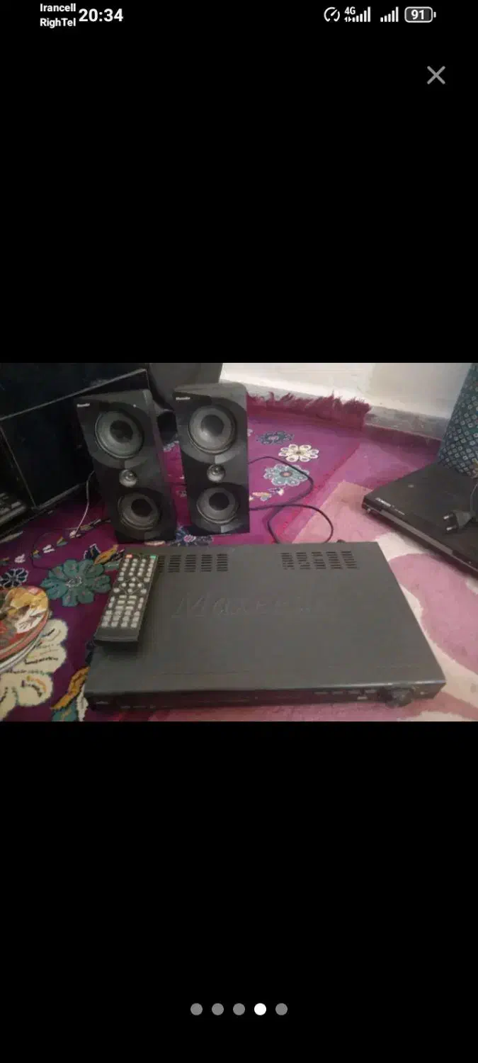 یک عدد dvdسالم|پخشکننده DVD و ویدیو|آبادان, |دیوار