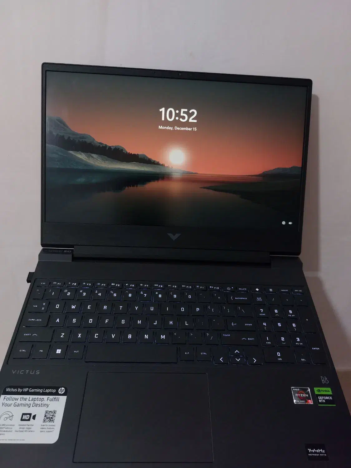لپ تاب گیمینگhp victus|رایانه همراه|اهواز, زیباشهر|دیوار