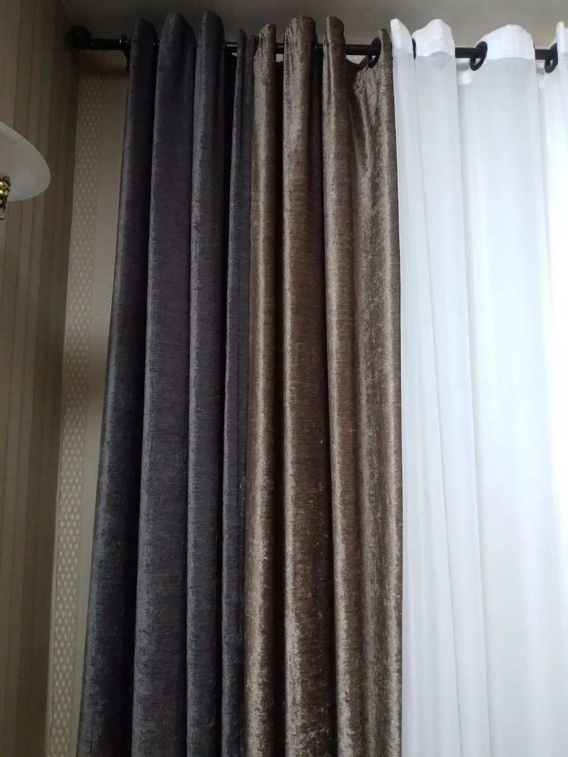 والن پرده مخمل|پرده، رانر، رومیزی|تربت جام, معدآباد|دیوار