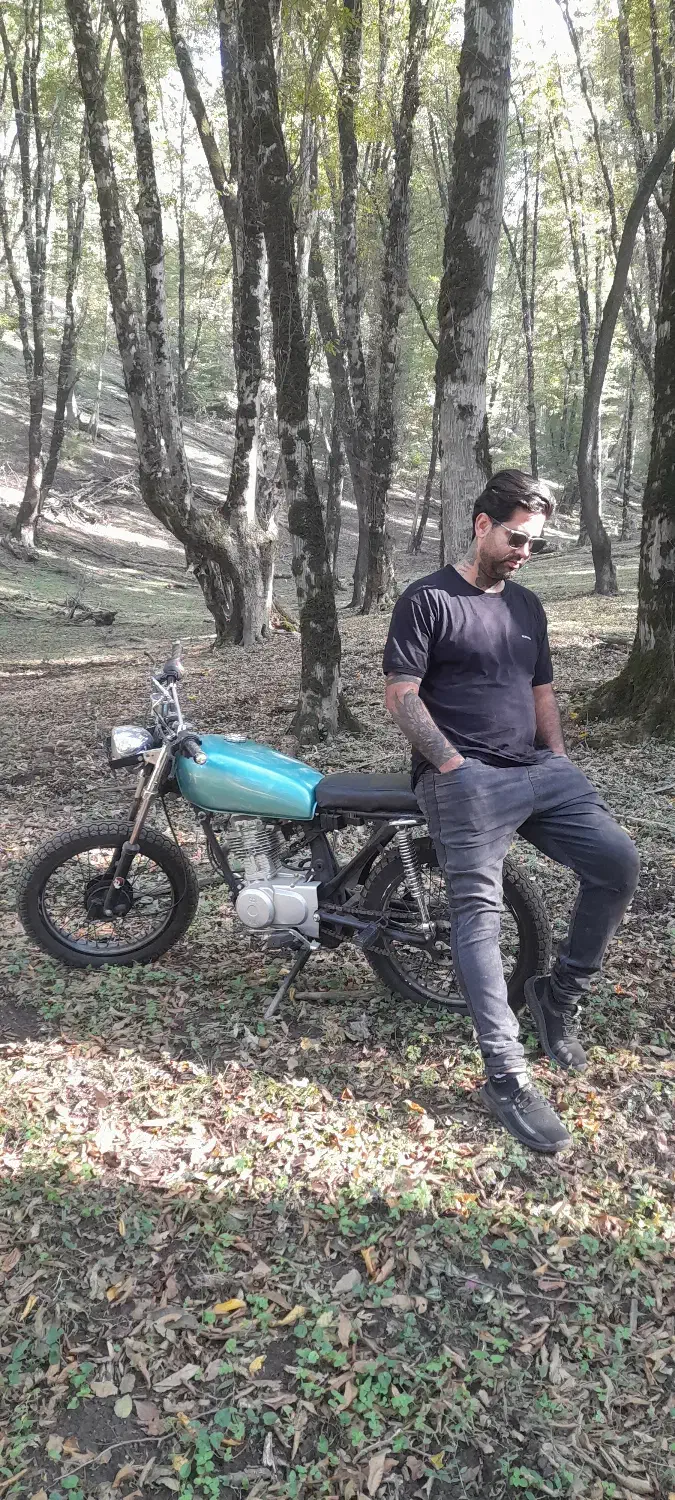 هندا ۱۲۵ کاستوم.|موتورسیکلت|گرگان, |دیوار