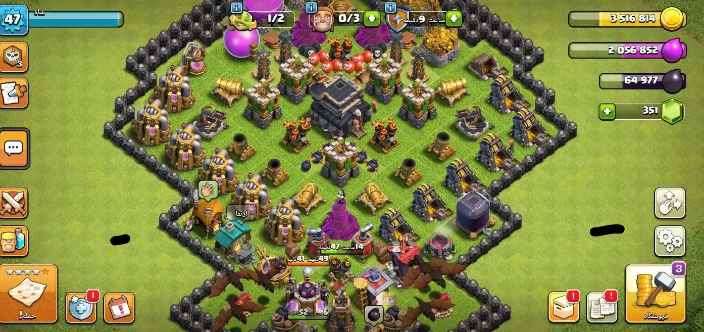 اکانت کلش فروشی|کنسول، بازی ویدئویی و آنلاین|سلماس, |دیوار