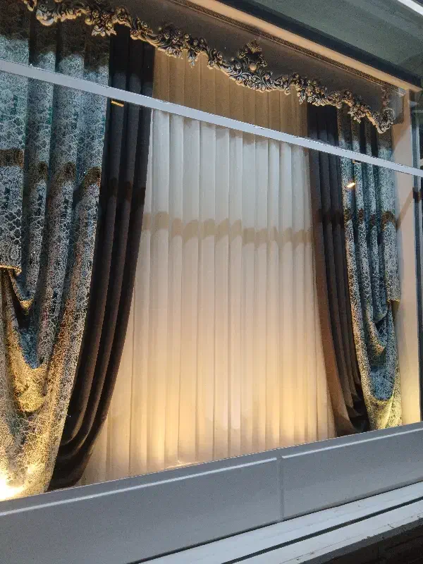 پرده سرای شیاسی انتقال یافت|پرده، رانر، رومیزی|نجف‌آباد, الله اکبر|دیوار