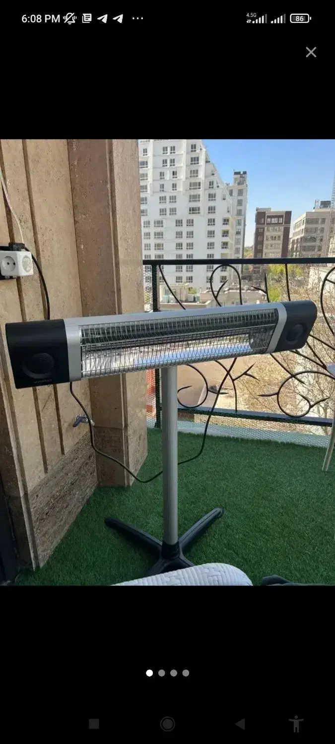 هیتر فضای باز|بخاری، هیتر، شومینه|تالش, هشتپر|دیوار