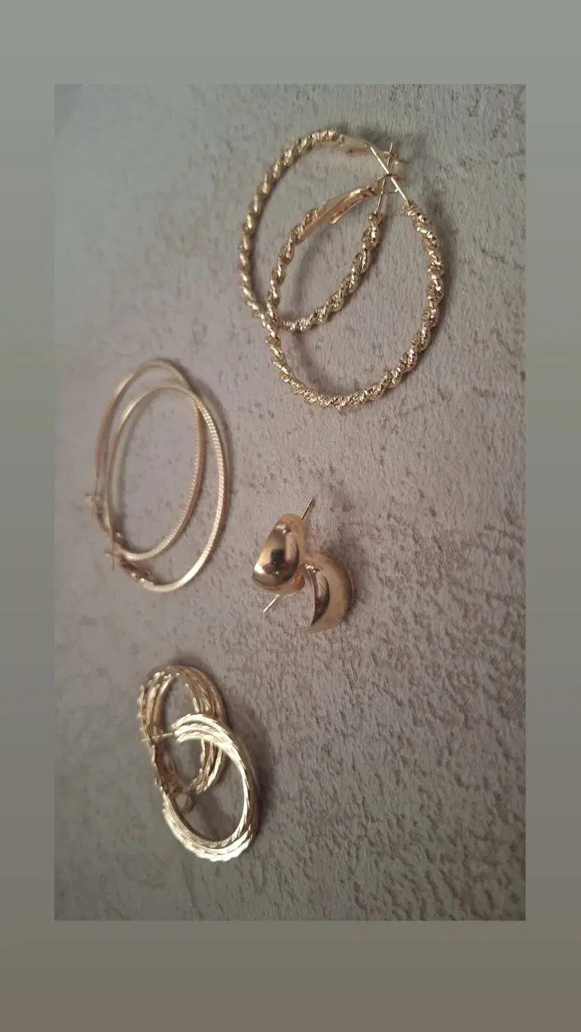 جفتی 100هزار حراج رنگ ثابت بدل|جواهرات|بروجرد, |دیوار