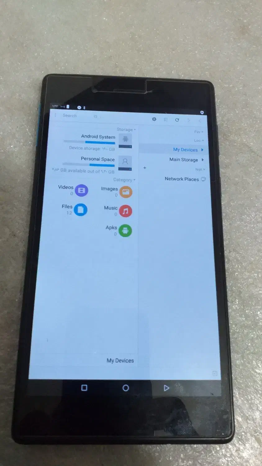 تبلت لنوو7اندروید ۱۶ گیگ|تبلت|کرج, پیشاهنگی|دیوار