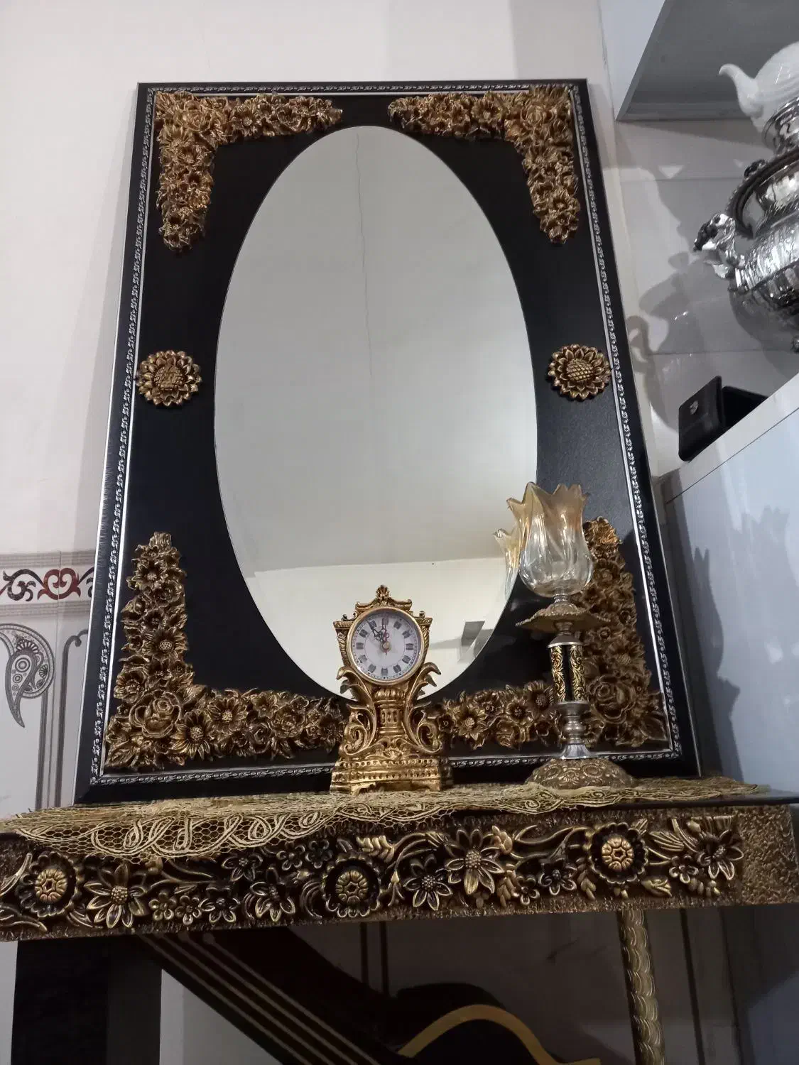 آینه و شمدان|آینه|تبریز, |دیوار