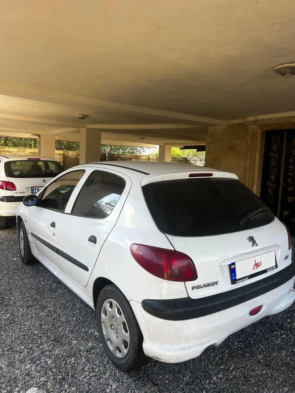 206 تیپ ۲ بی رنگ|خودرو سواری و وانت|کتالم و سادات شهر, |دیوار