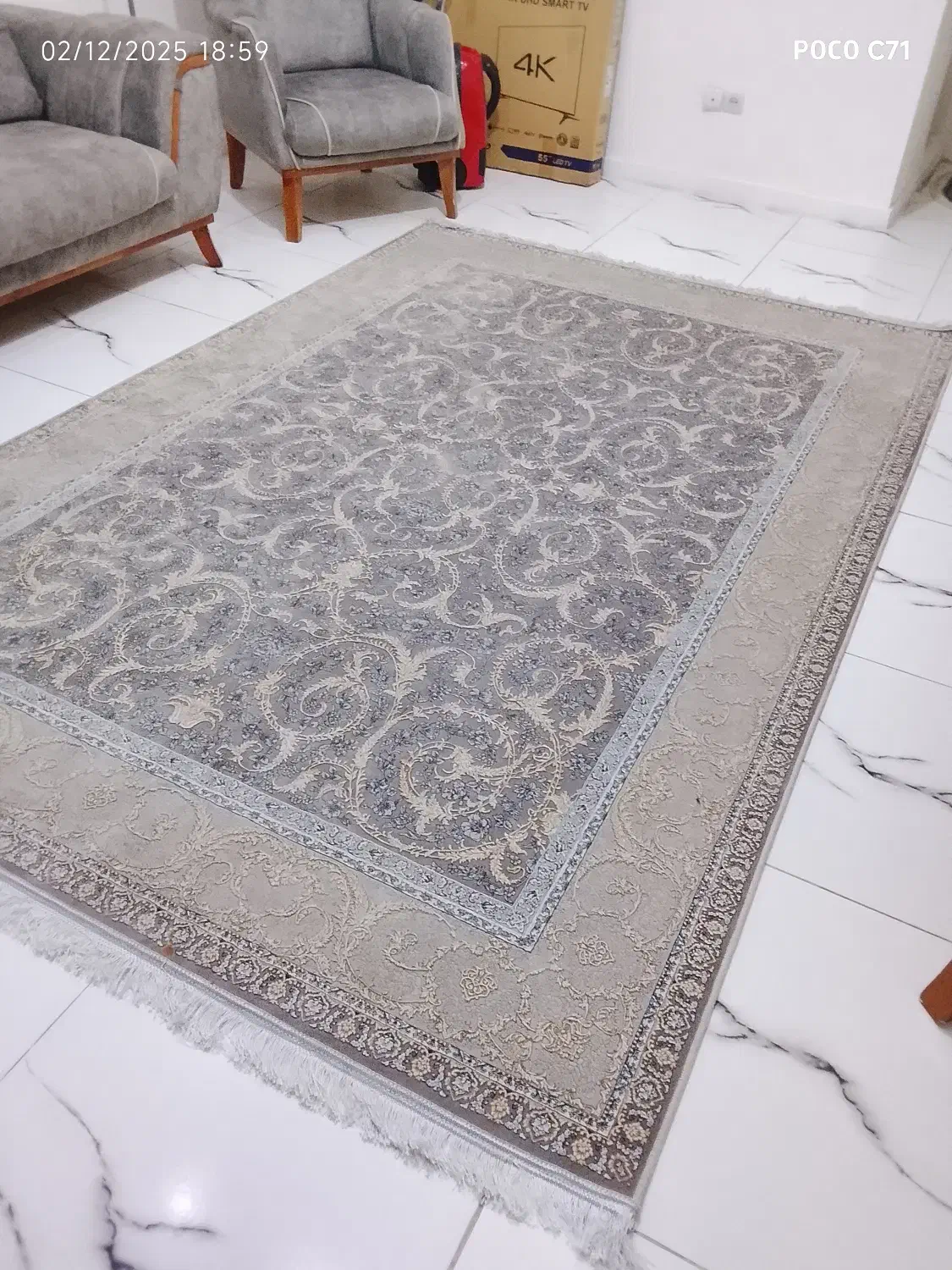 فرش ۶متری نو ۱۰ماه استفاده شده|فرش|اندیشه, اندیشه فاز ۱|دیوار