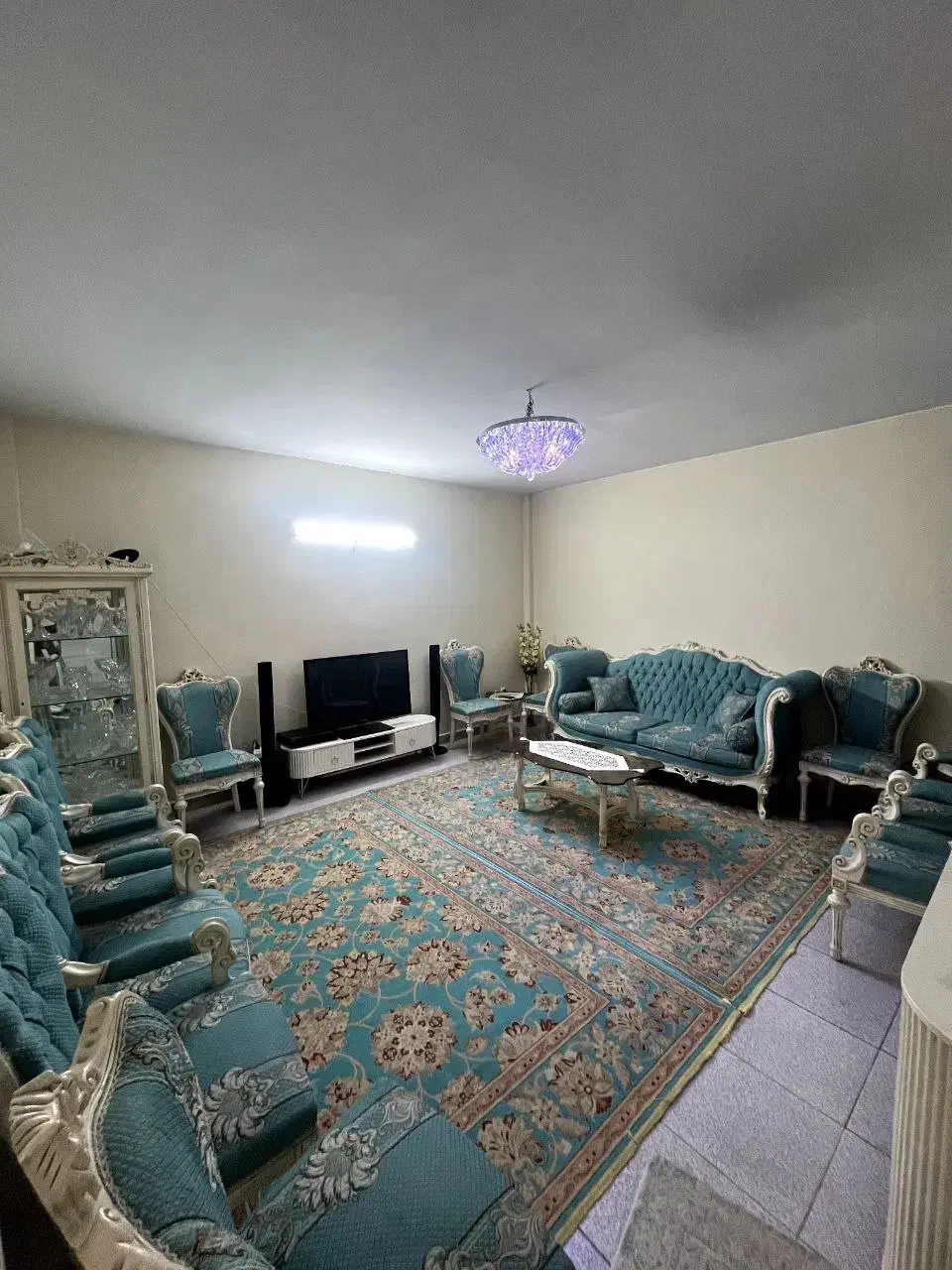 مبل استیل 9 نفره با میز نهارخوری|مبلمان خانگی و میز عسلی|تهران, هفت حوض|دیوار