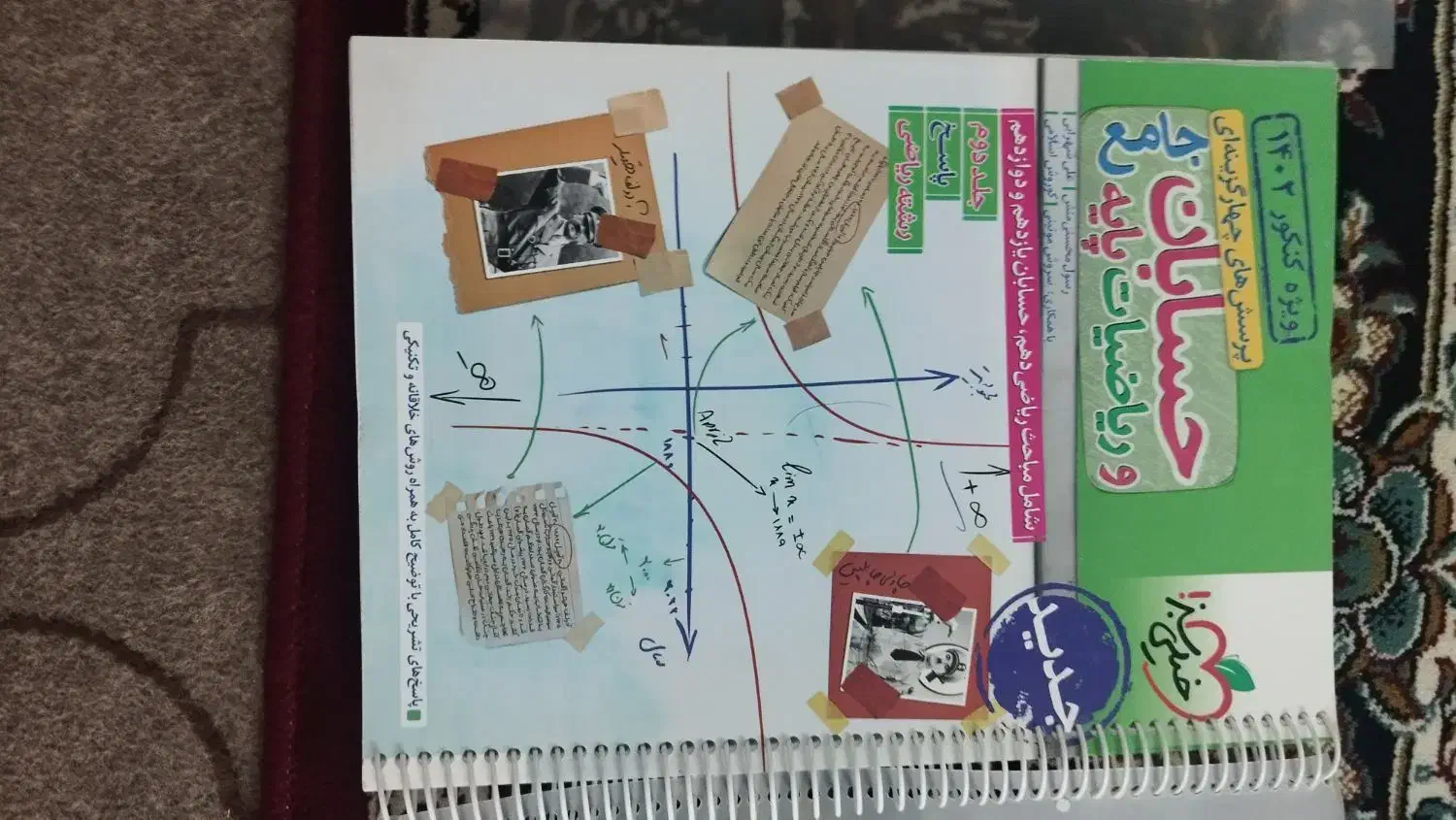 مجموعه های جامع چهارگزینه ای خیلی سبز رشته ریاضی|کتاب و مجله آموزشی|برخوار, |دیوار