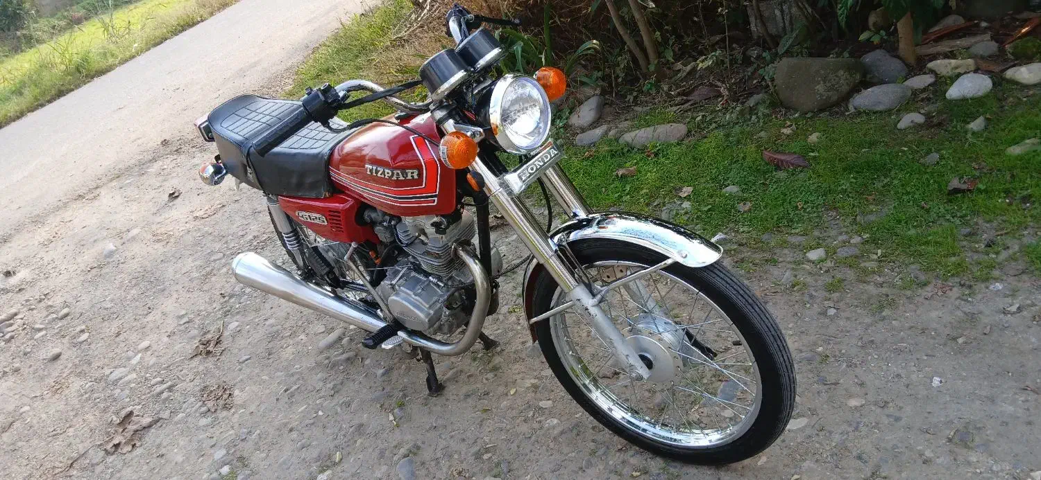 هندا ‌۱۲۵|موتورسیکلت|آستانه اشرفیه, |دیوار