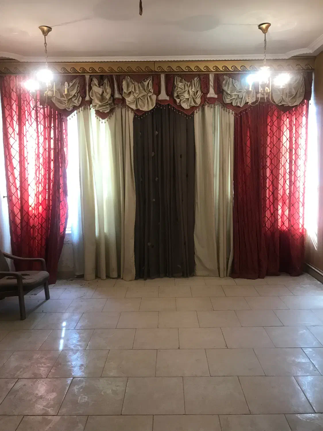 پرده|پرده، رانر، رومیزی|اهواز, کیان اباد|دیوار