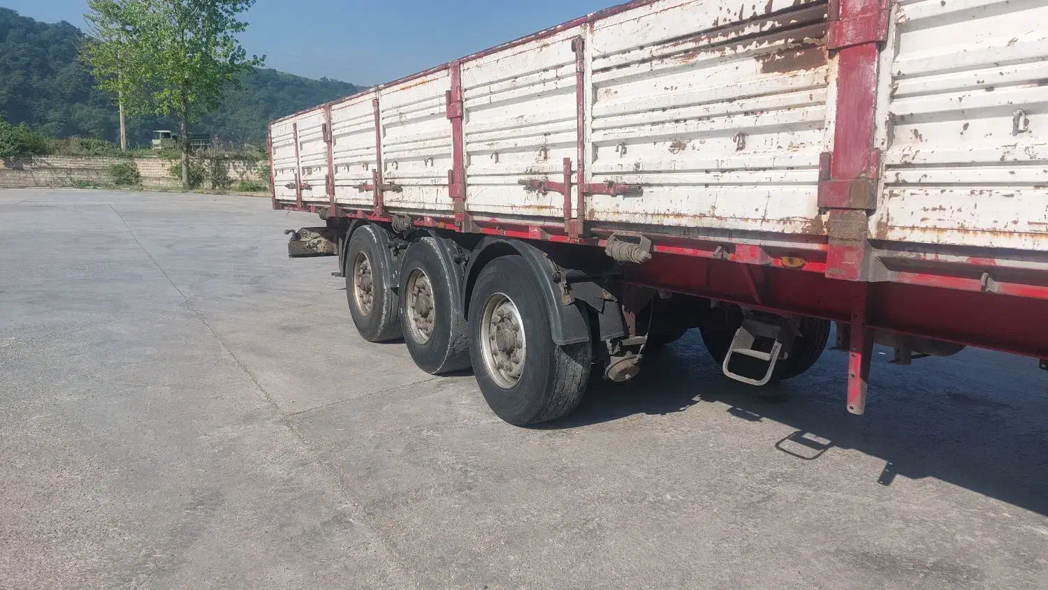 فروش و معاوضه تریلی لبه دار مدل ۹۰ سند دار|خودرو سنگین|بابل, |دیوار