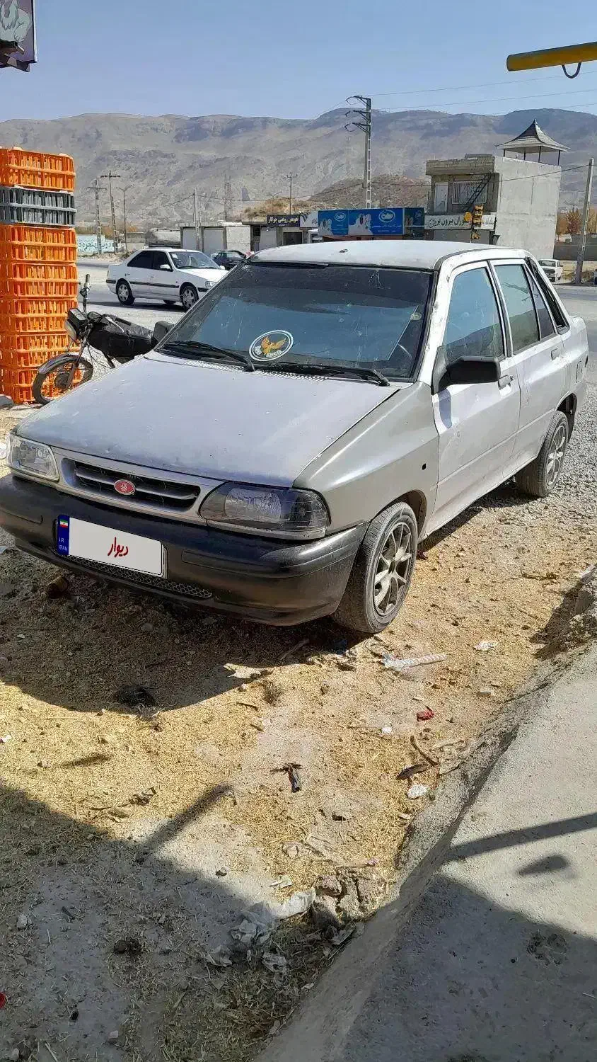 پراید نقره ای مدل ۹۰|خودرو سواری و وانت|یاسوج, |دیوار