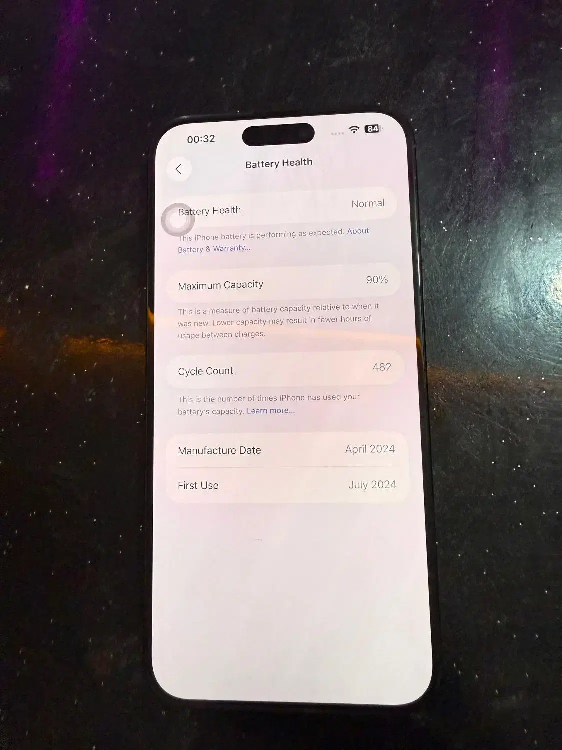 15 promax 256g رنگ گرافیت|موبایل|بوشهر, |دیوار