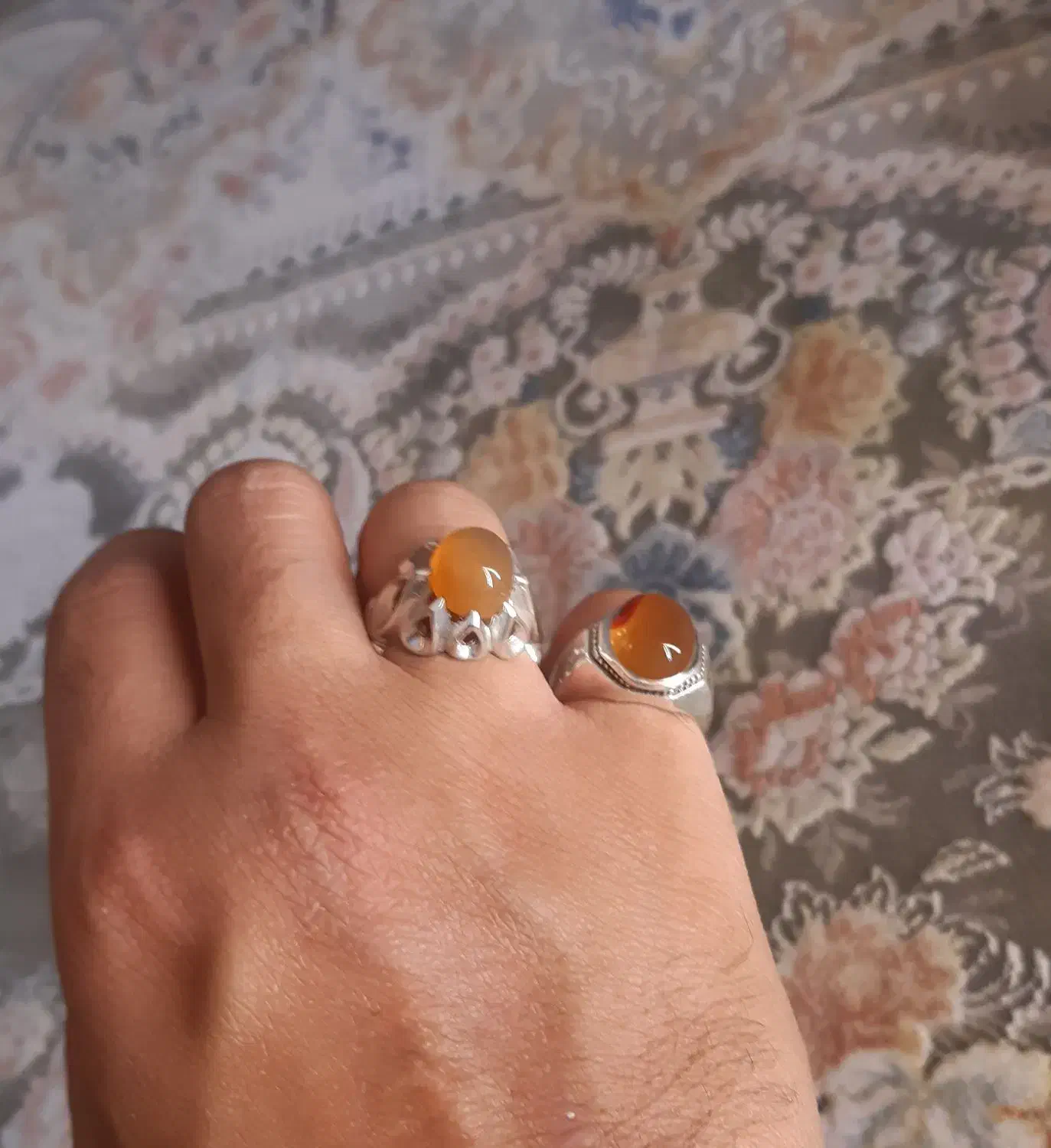 انگشتر عقیق فروش کلی|جواهرات|کرمانشاه, |دیوار