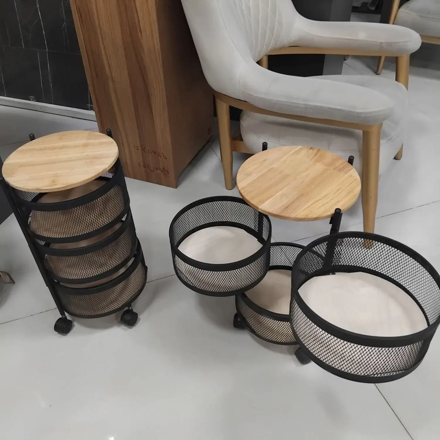 جا سیب زمینی و پیاز با طرح های مدرن|آبچکان و نظمدهنده ظروف|مشهد, الهیه|دیوار