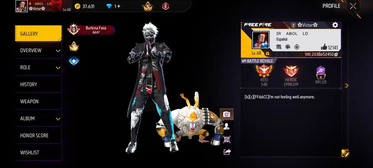 اکانت فری فایر|کنسول، بازی ویدئویی و آنلاین|تربت جام, مسکن مهر|دیوار