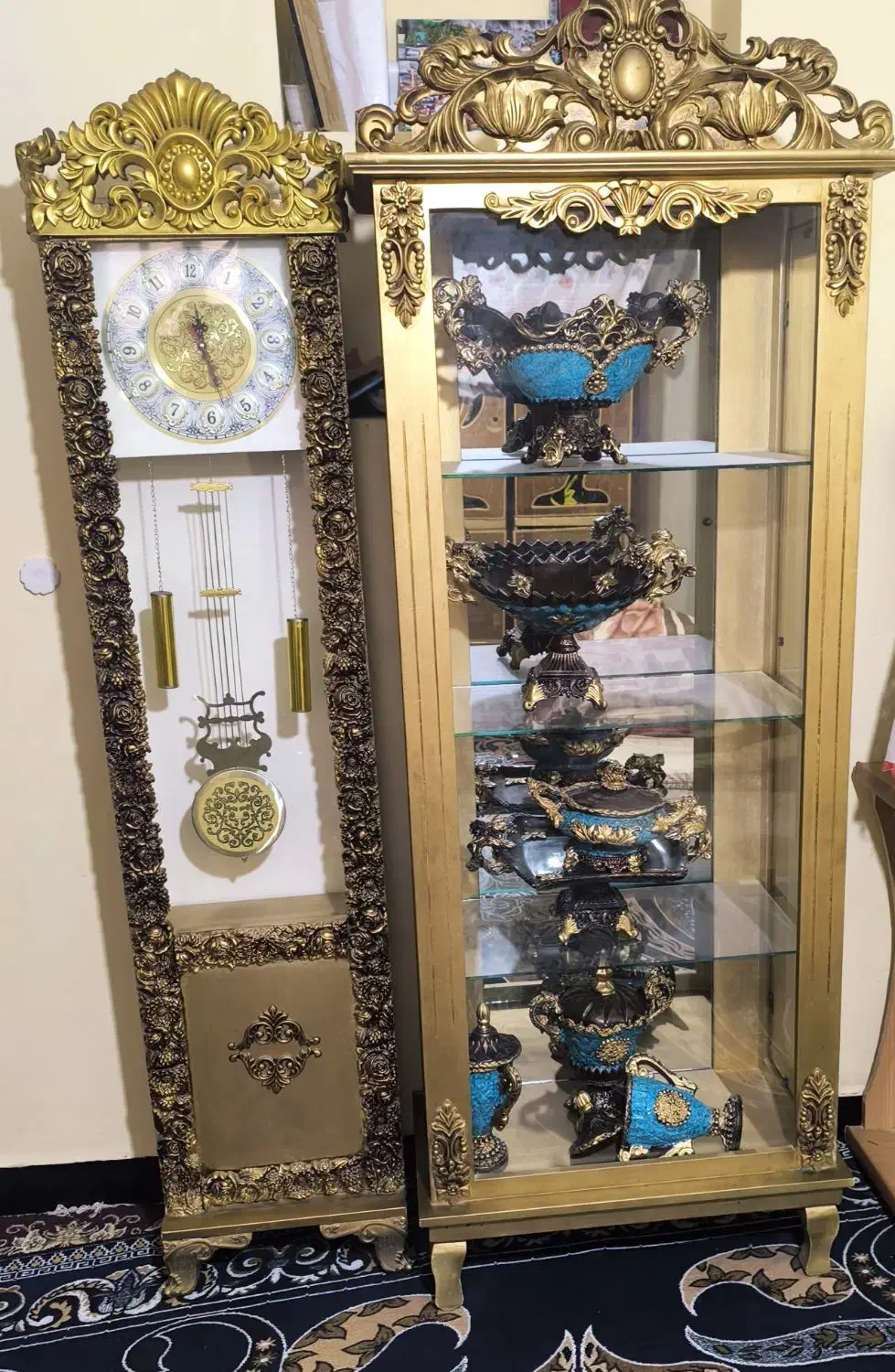 ساعت و بوفه در حد نو|ساعت دیواری و تزئینی|یاسوج, |دیوار