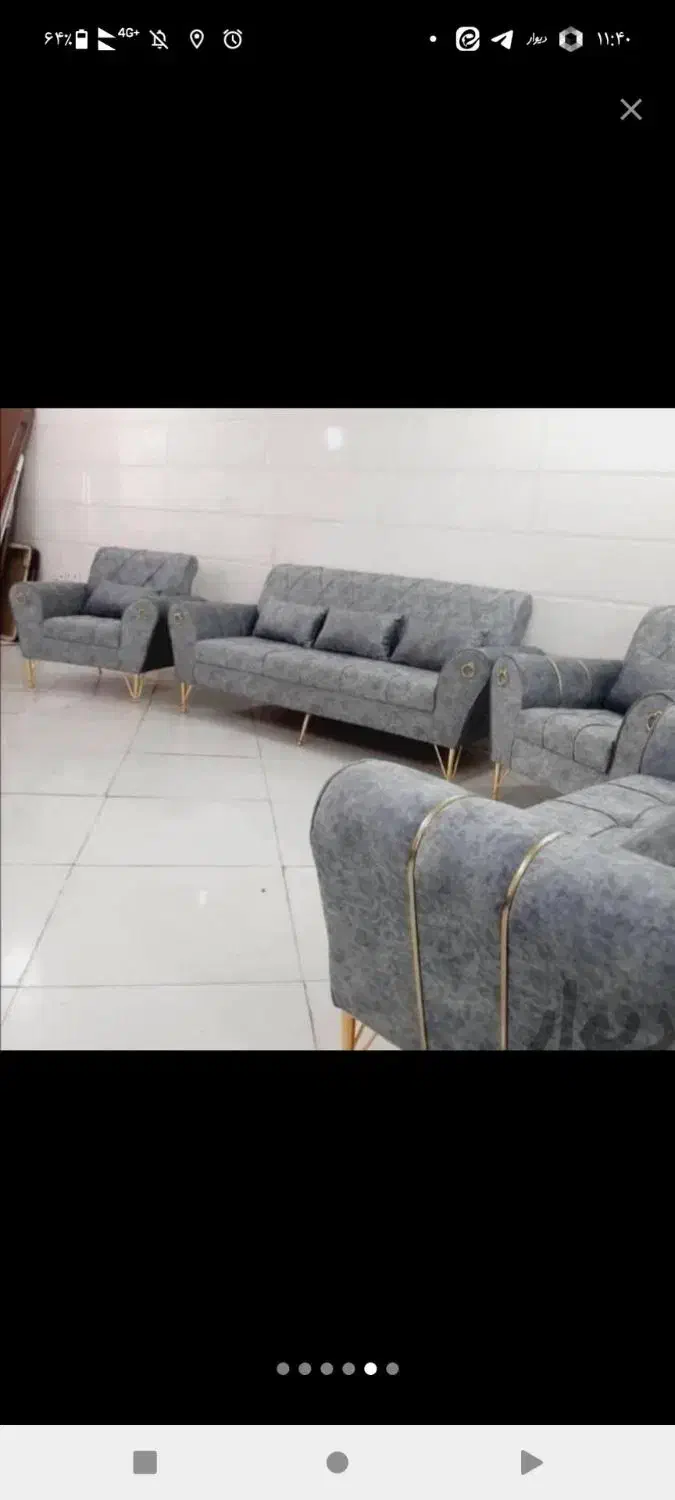 مبل.     مهلاکد479|مبلمان خانگی و میز عسلی|رفسنجان, |دیوار