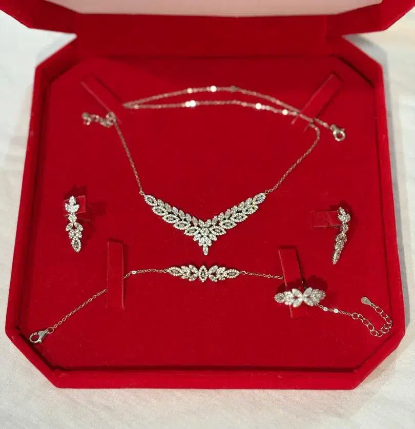 سرویس نقره ایتالیایی با روکش طلا|جواهرات|تهران, دریا|دیوار