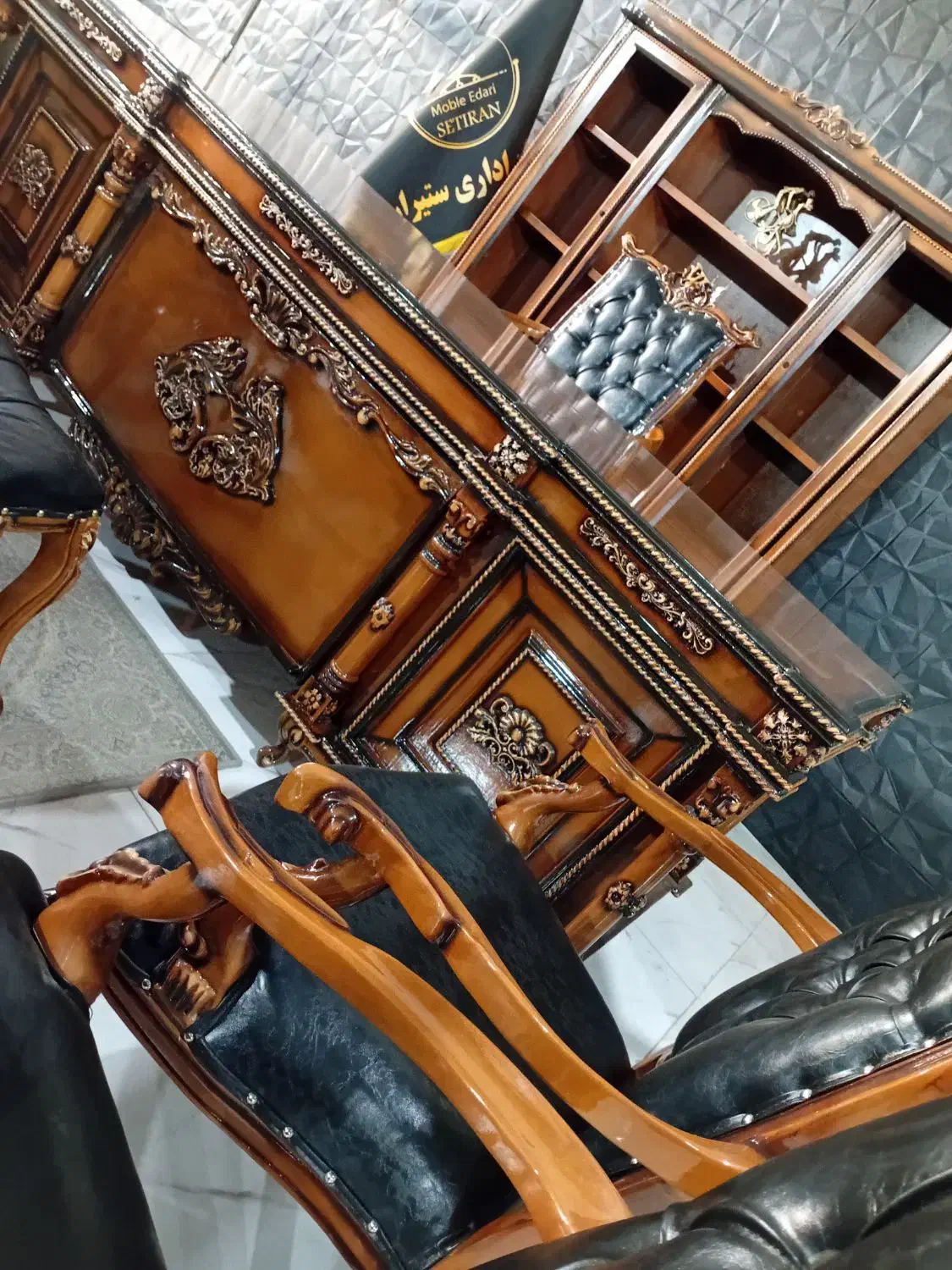 مبلمان اداری sayeh میز کنفرانس|دفتر کار|چالوس, |دیوار