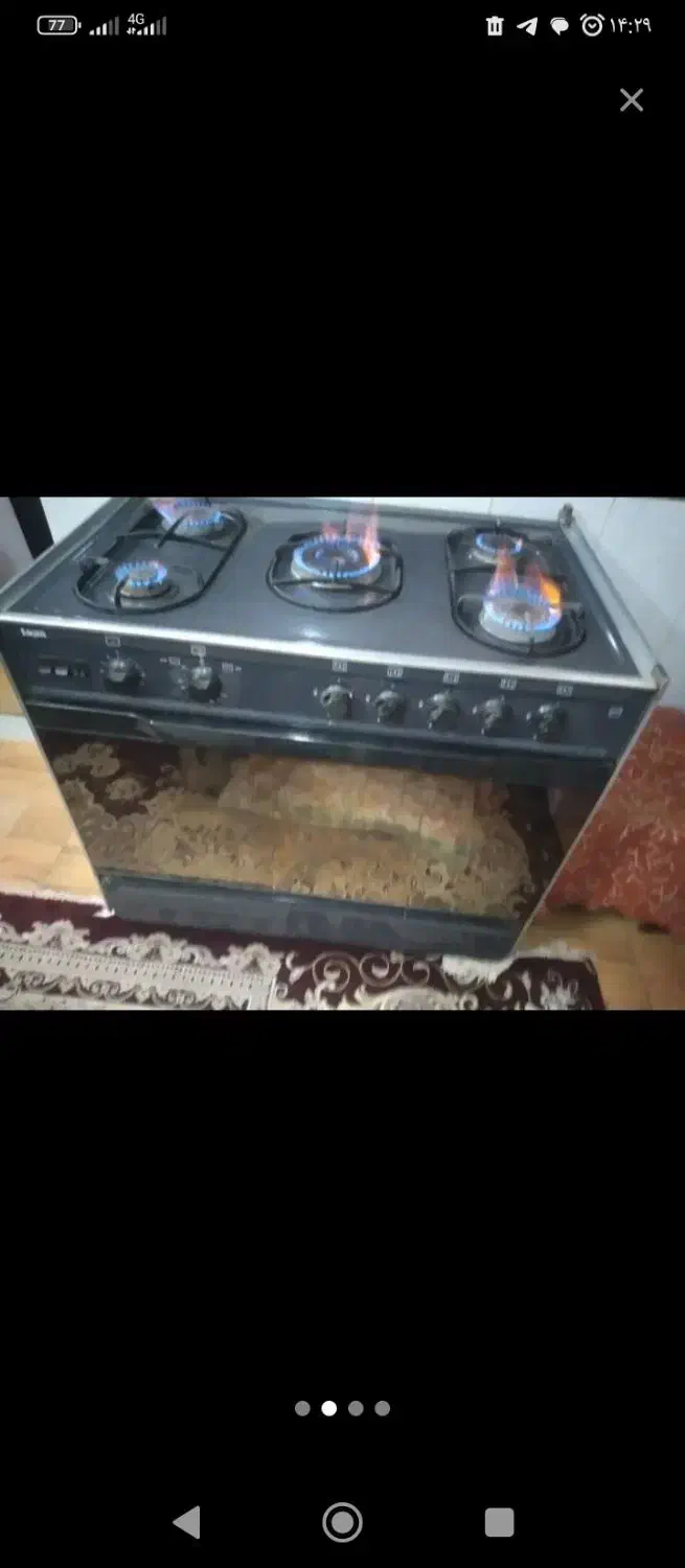 اجاق گاز فر دار|اجاق گاز و لوازم برقی پخت‌وپز|تایباد, |دیوار