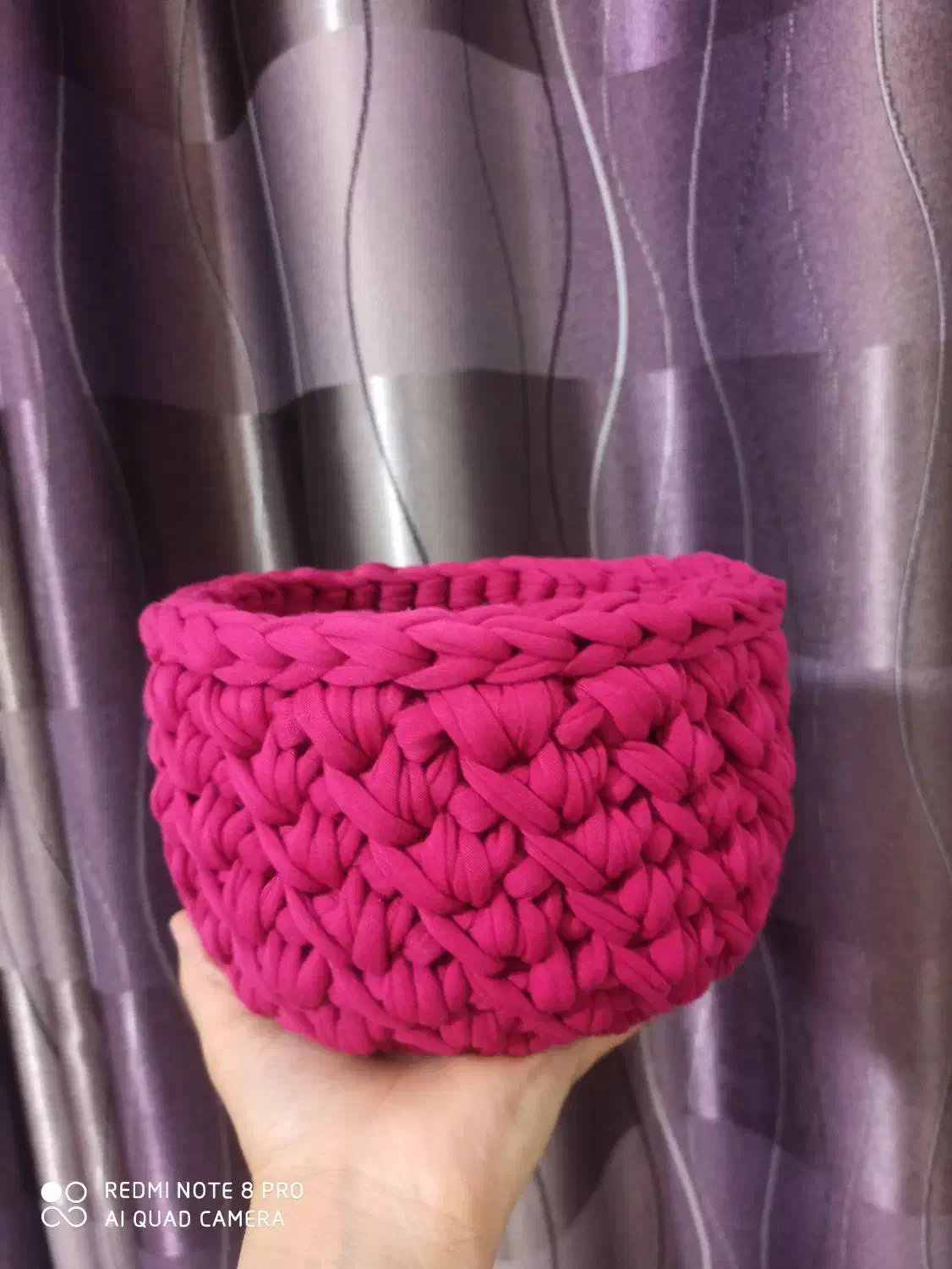 سبد تریکویی|صنایع دستی و سایر لوازم تزئینی|جم, |دیوار