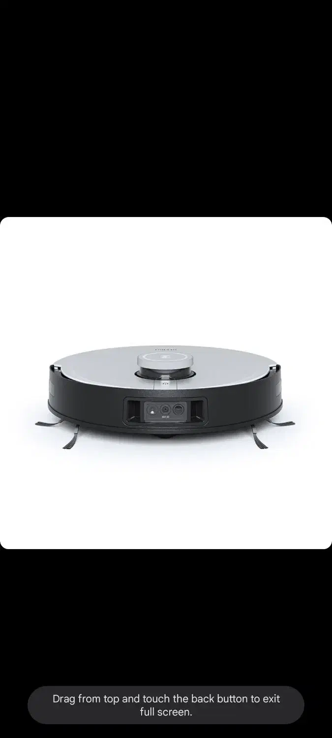 جارو رباتیک اکووکس DEEBOT X1 Plus(استوک)|جاروبرقی، جارو شارژی، بخارشو|تهران, جمال‌زاده|دیوار